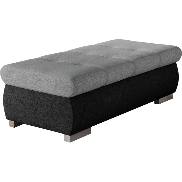 Polsterhocker Orkan Groß (Farbe: Velo 637 + Velo 633) – Bild 1