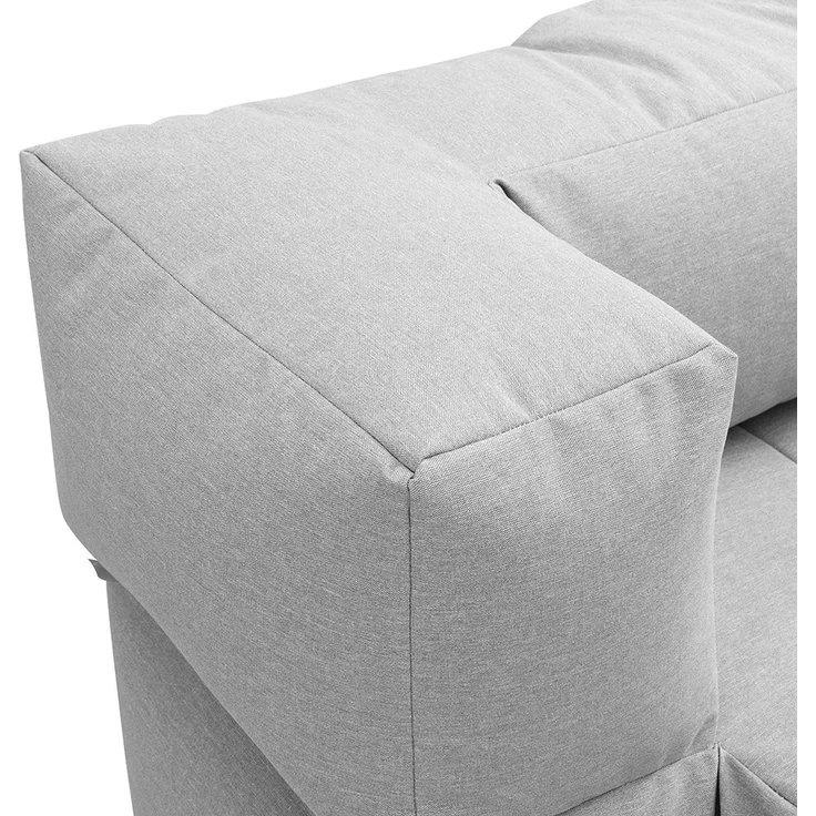 HOME DELUXE 'HEAVEN' Outdoor Sitzsack, Polyester beige, 76 x 152 x 100 cm – Bild 9