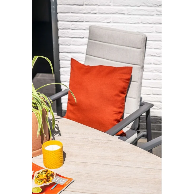 Gardissimo ARMATI Nonwood Alu-Gartentisch Gartenmöbel 170cm ( Triangel ) – Bild 2