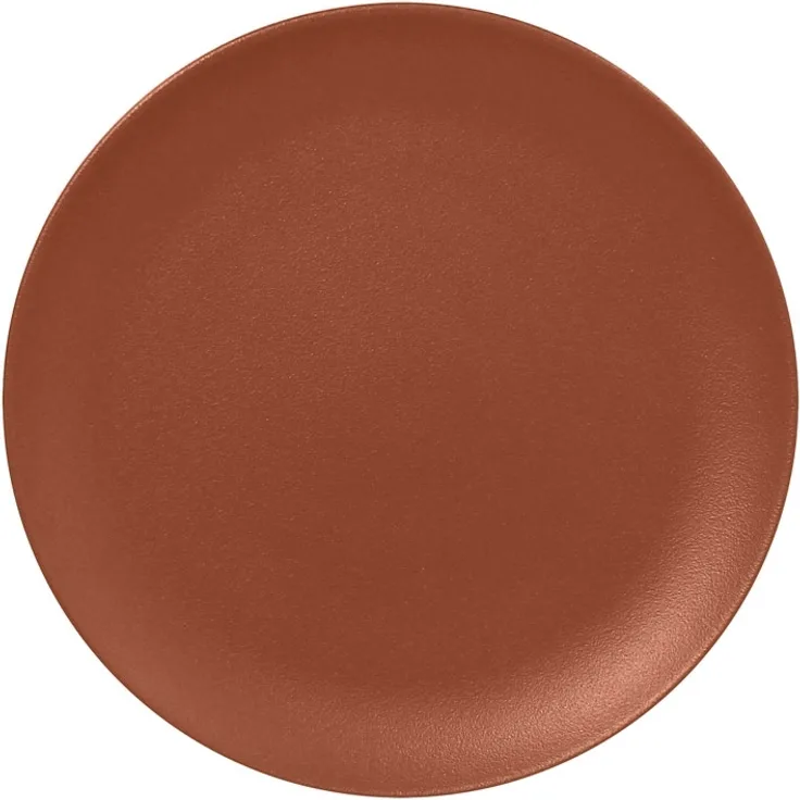 RAK Porcelain Neofusion terra brown Teller flach coupe Ø 30.7 cm / Ht. 3.2 cm