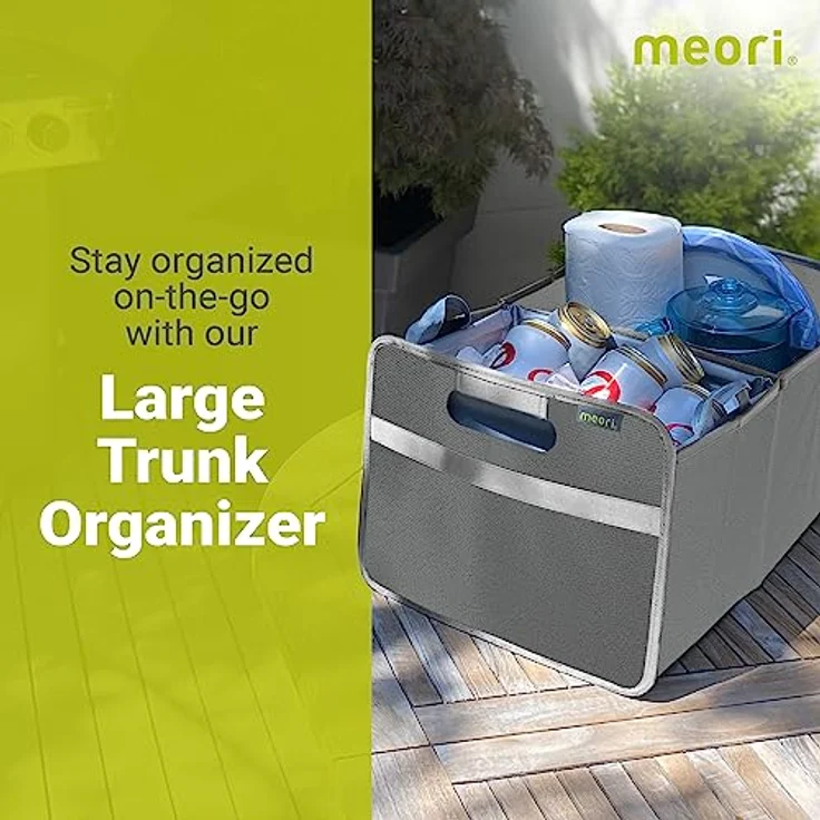 Meori 'Faltbox L' Box, Polyester granit, 50 x 27.5 x 32 cm – Bild 2