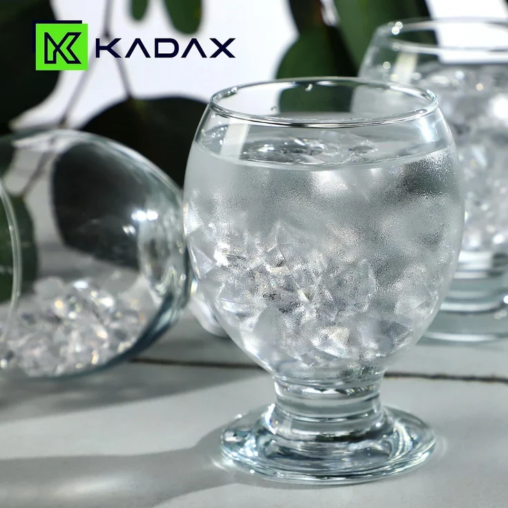 KADAX Gläser Getränkegläser Dessertbecher 280 ml Set mit 6 Gläsern – Bild 7