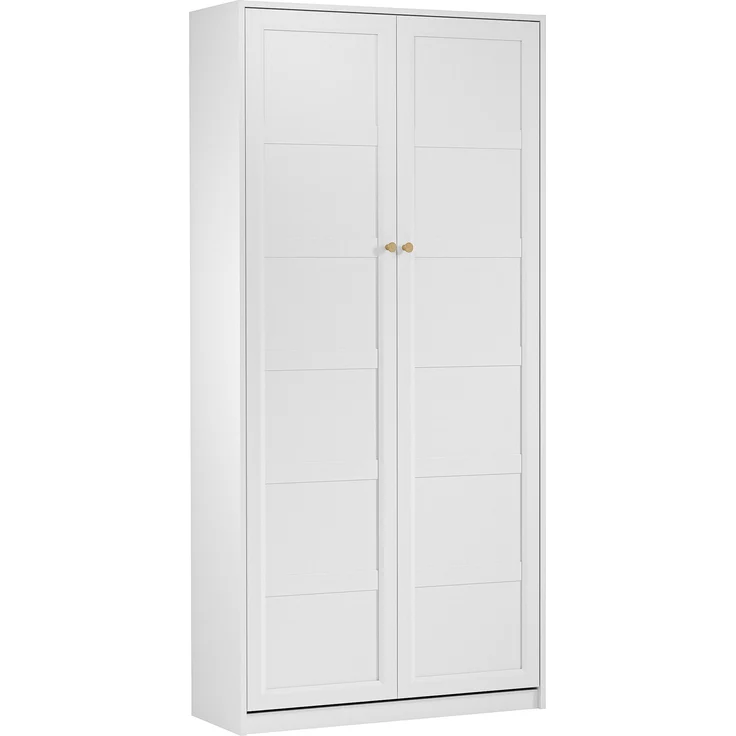 AX LIVING Wandbett Raiane PT90 Schrankbett in Weiß ohne Matratze – Bild 1