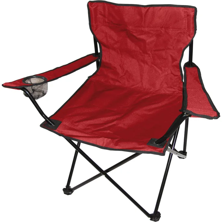 4-teiliges Campingmöbel Set rot Tisch+ campingstühle mit Tasche