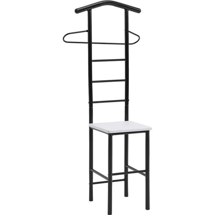 CARO-Möbel Herrendiener JIVO, Herrendiener Kleider Ständer Stummer Diener Kleiderbutler Garderobe St – Bild 2