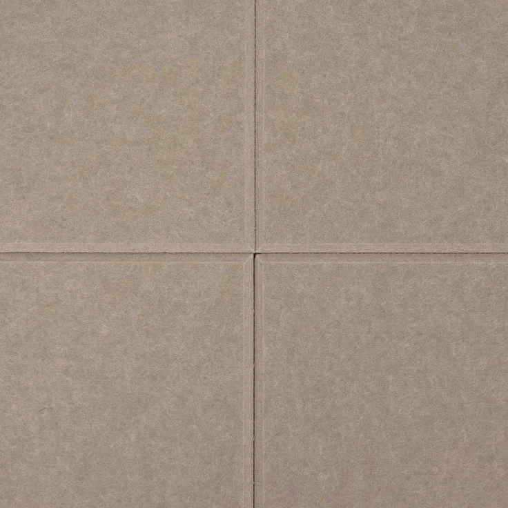4er-Set Akustikwandpaneel HWC-L52, Wandpaneele Akustikplatten, schalldämmend 1qm Fläche 50x50cm ~ hellbraun – Bild 7