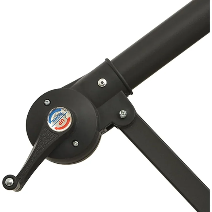 vidaXL Ampelschirm mit Aluminium-Mast 350 cm Terrakotta 44508 – Bild 8