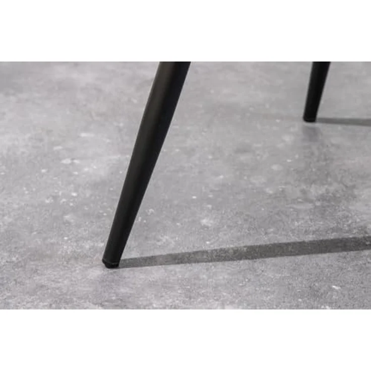 riess-ambiente SIGNUM 4-Fußstuhl greige/schwarz, Kunststoff, Indoor/Outdoor, mit Armlehnen, Esszimmer- und Gartenstuhl – Bild 8