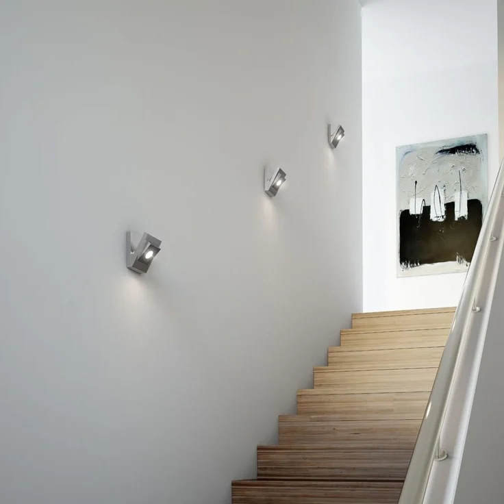 Osram LED-Wandleuchte, Tresol, weiss, Innen- und Aussenenleuchte, horizontale und vertikale Montage, LED-Spots 60° schwenkbar, 4,5 Watt, warmweisss-3000K – Bild 3