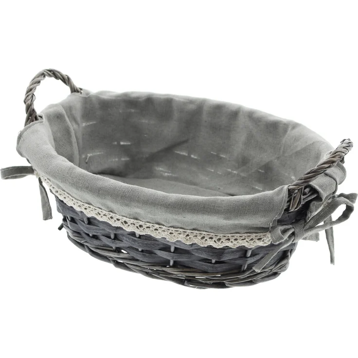 Füllkorb Anthrazit Box Aufbewahrungskorb Schale Korb Aufbewahrung 28cm