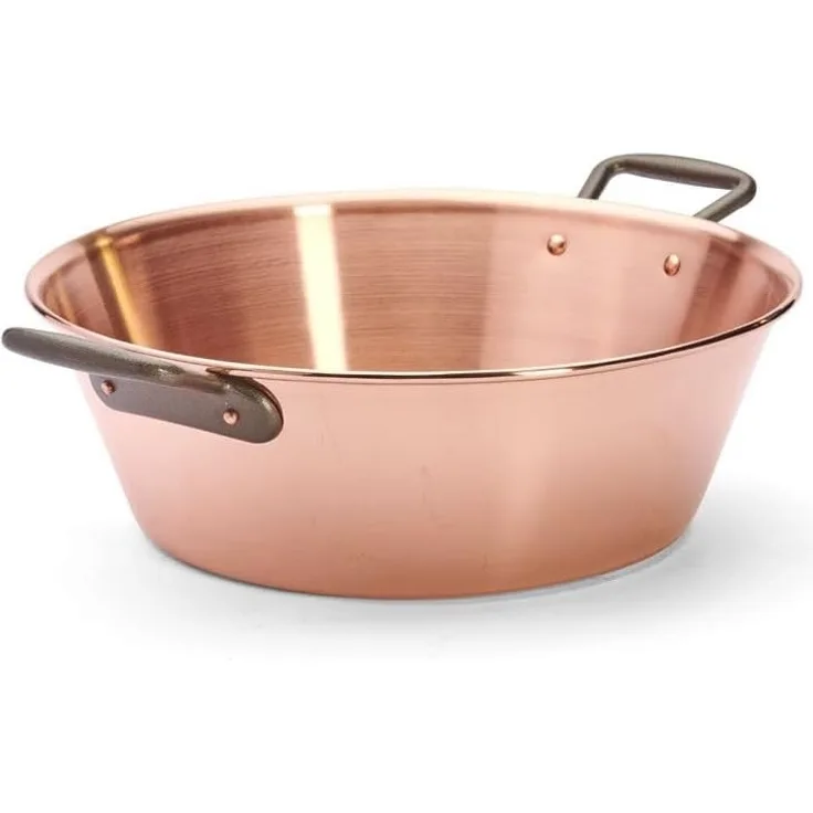 De Buyer inocuivre Marmeladen -topf Kupfer glatt 38cm 9 Liter
