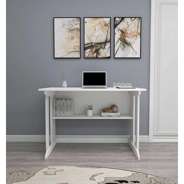 Skye Decor 'Pillar - White' Schreibtisch, Weiß, 100 x 74,3 x 55,5 cm – Bild 3