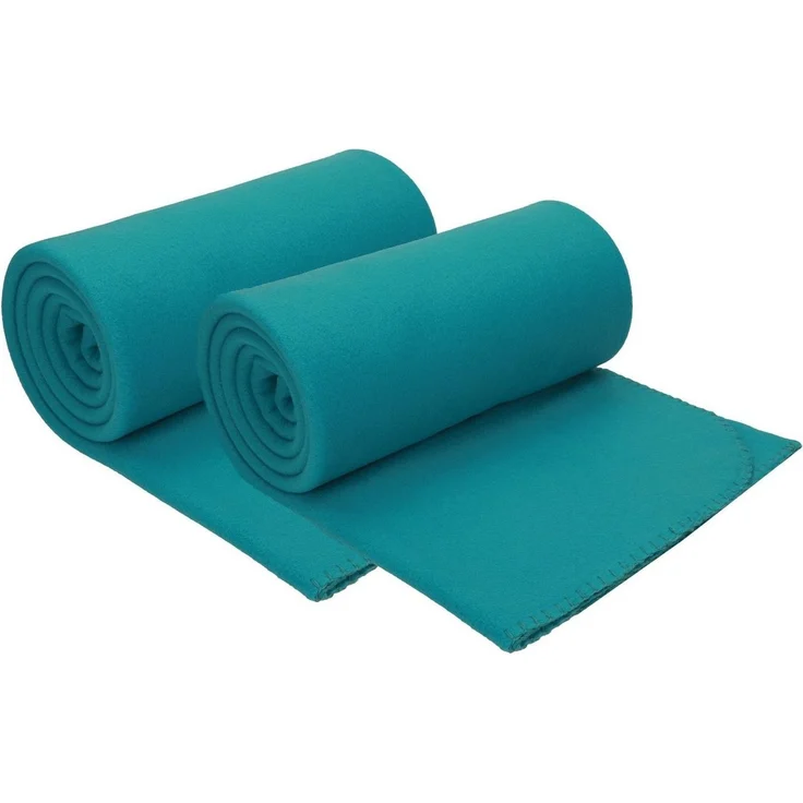 Wohndecke Fleecedecke 2 Stück 130x170 cm 180g/m² – Flauschige Sofadecke, Betz – Bild 2