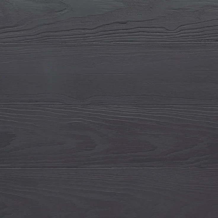 Kreher Pflanzkübel 'Eco Wood' in Anthrazit aus recyceltem Kunststoff (2 St) – Bild 3
