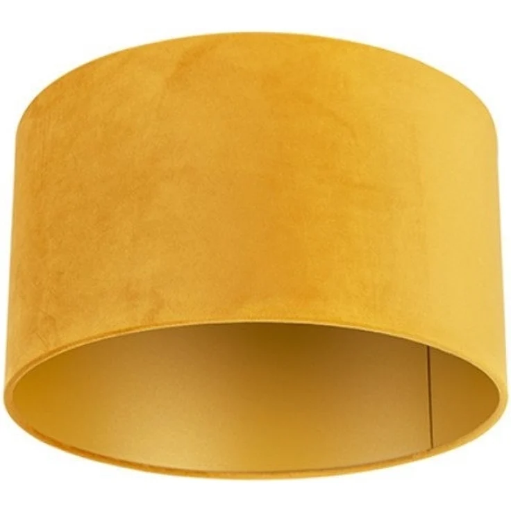 Qazqa Lampenschirm Cilinder velours – Bild 5