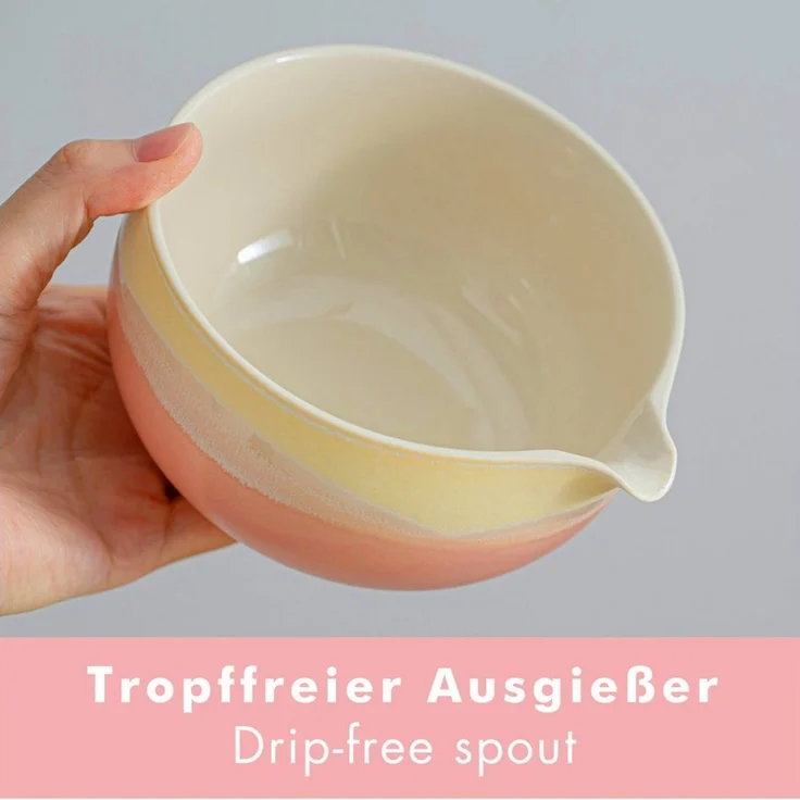 Goodwei Teeservice Matcha-Set "Fuji Pink" (4-tlg), 1 Personen, Keramik, handgearbeitet – Bild 2
