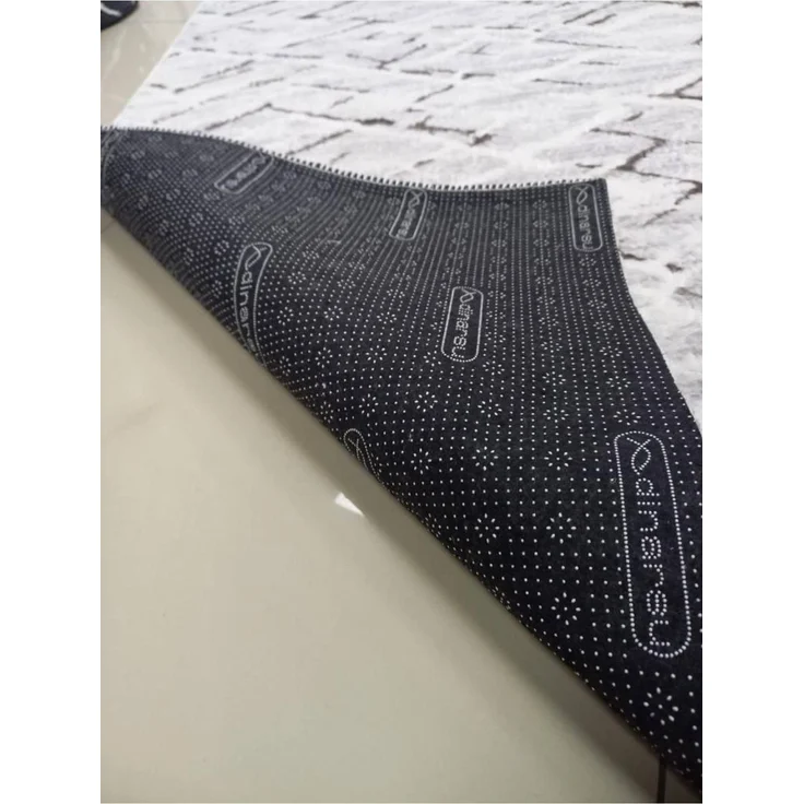 Gel-Läufer mit rutschfester Rückseite 80 x 450 cm Baumwolle Grau 88781733 [en. casa] – Bild 3