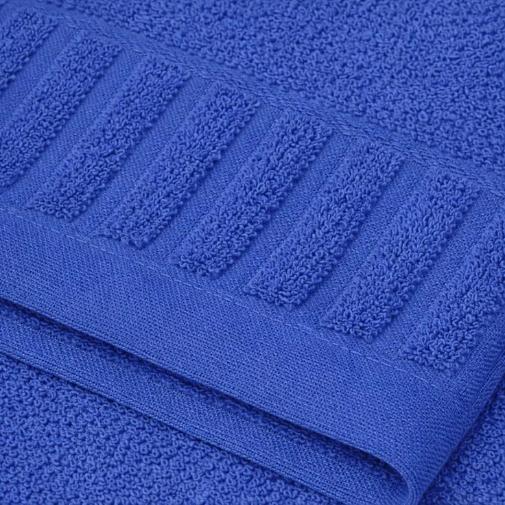 Duschtuch uni royal 70 x 140 cm – Bild 3