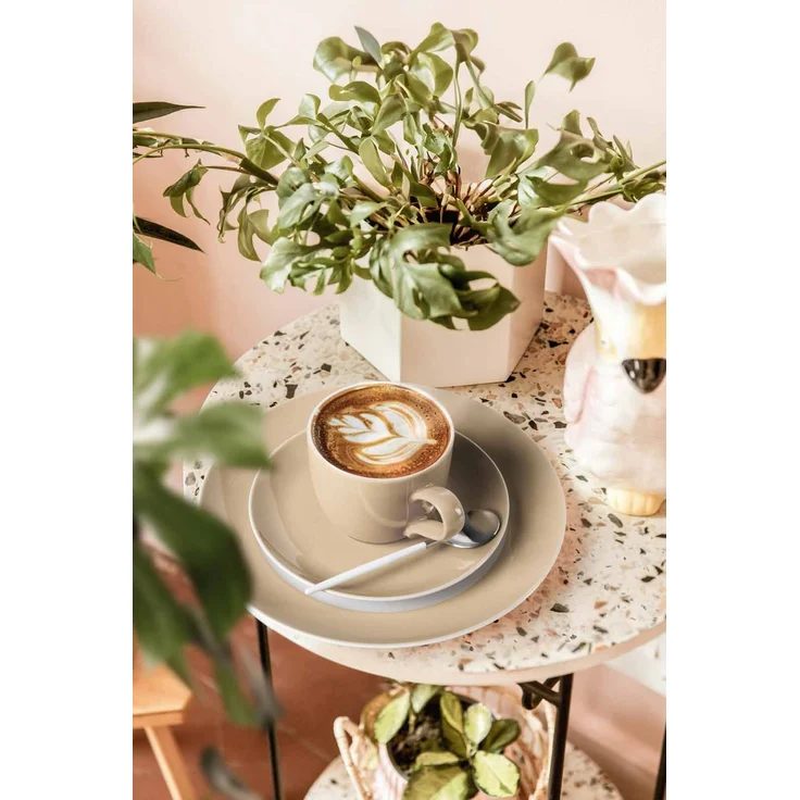 Seltmann Weiden Liberty Pure Colors Kaffeeservice 18-teilig - Dusty Beige – Bild 2