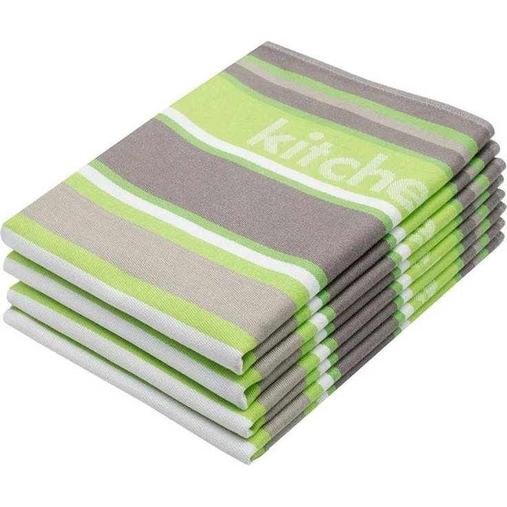 ZOLLNER Geschirrtuch, (Spar-Set, 4-tlg), 50x70 cm, 100% Baumwolle, vom Hotelwäschespezialisten – Bild 4