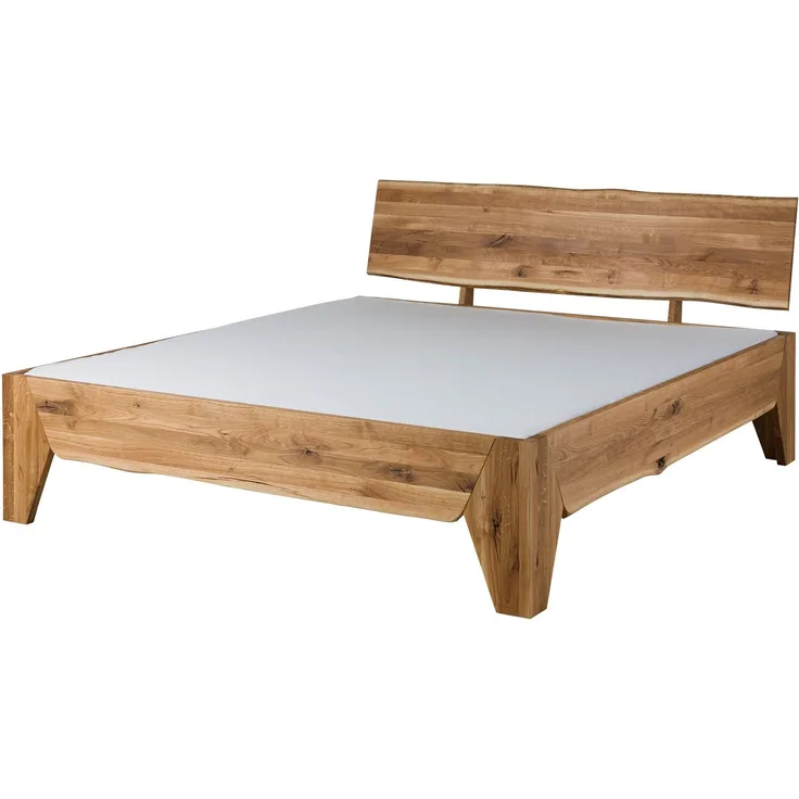 Bett Wildeiche 160x200 natur geölt PURE OAK #114