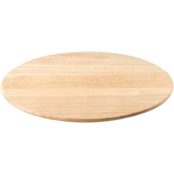 Continenta Servierbrett, Holzwerkstoff, (1-St), Gummibaumholz