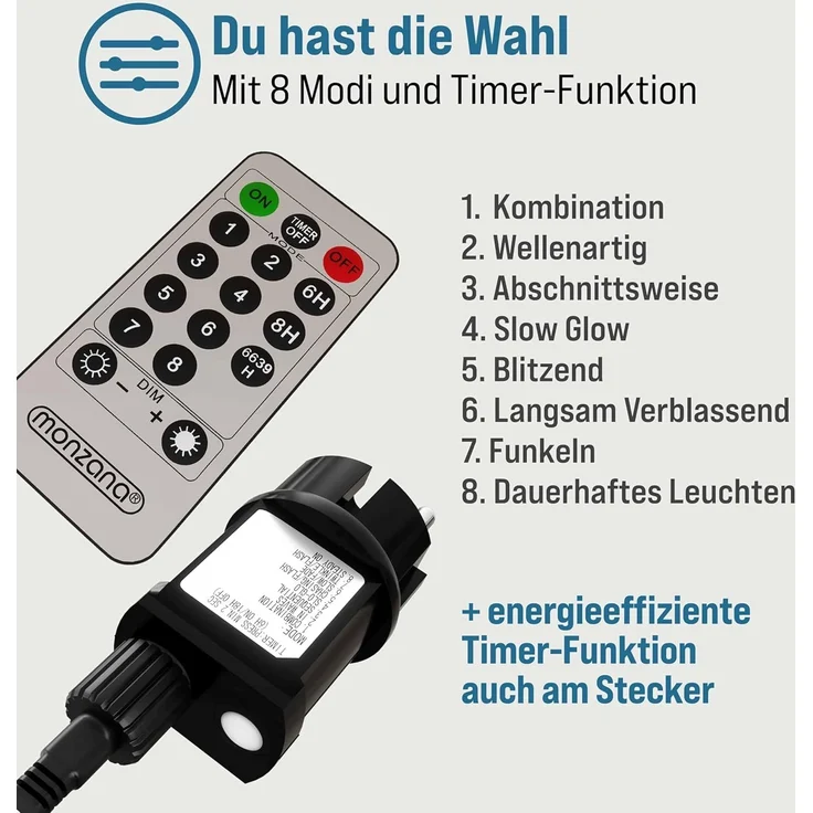 Monzana® Kirschblütenbaum 2er Set 220 cm 220 LED Kaltweiß Außen Innen Künstlich Groß Deko Weihnachten Weihnachtsdeko Kirschbaum Leuchtbaum Lichterbaum – Bild 5