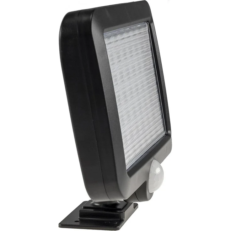 LED Solar Wandleuchte m. Bewegungsmelder 300lm, 6000K, Akku, externe Solarzelle – Bild 6