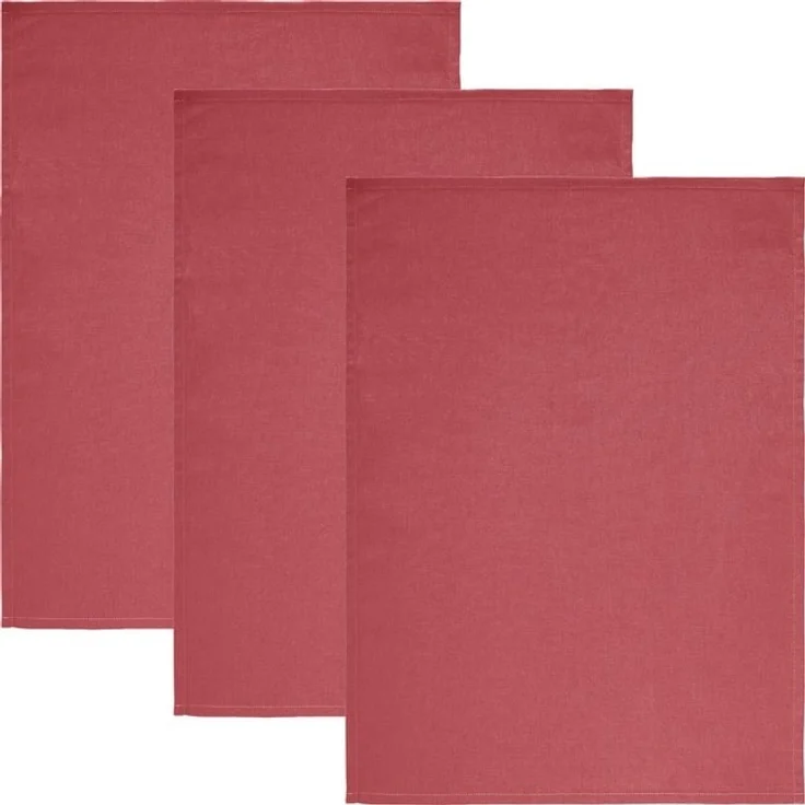 REDBEST Geschirrtuch Geschirrtuch "Tulsa" 3er-Pack, Baumwolle Uni – Bild 4
