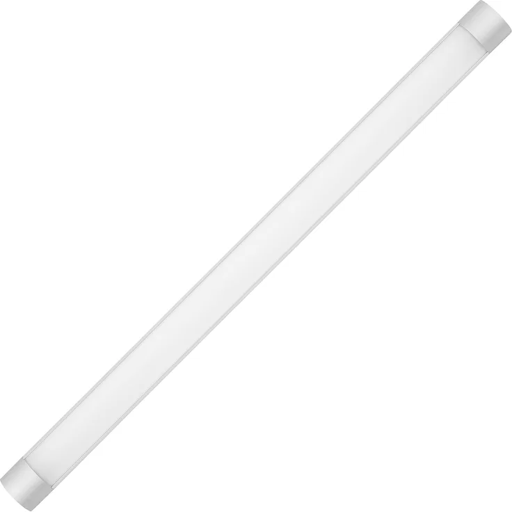 REV CRISTAL Deckenlampe, LED Leuchtröhre, Wandleuchte innen, 35W, 3500 Lumen, 120 x 8 x 3 cm, silber
