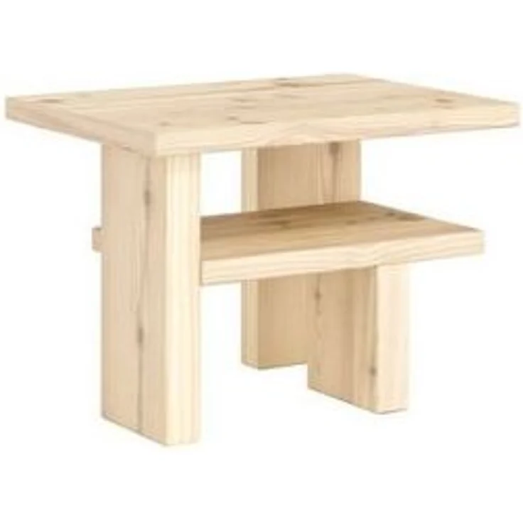 Karup Design Beistelltisch Japan Side Table, kompakt, stilvoll, funktional, Made in Europe, vielseitig einsetzbar, aus massivem FSC®-zertifiziertes Massivholz – Bild 4