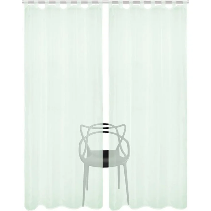 HOME WOHNIDEEN Nessi 2Er Set 245 X 135 cm 2x Fertigschal Lindgrün – Bild 4