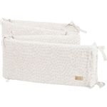 roba Nestchen 'Seashells' Oyster - 80 % Baumwolle - OCS & Oeko Tex - 170 cm lang - Weiß