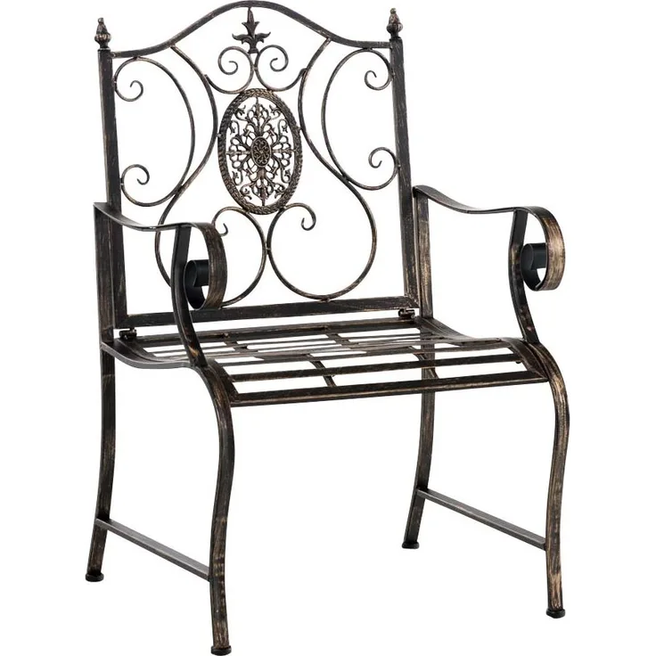 CLP Stuhl Punjab mit Armlehne,bronze