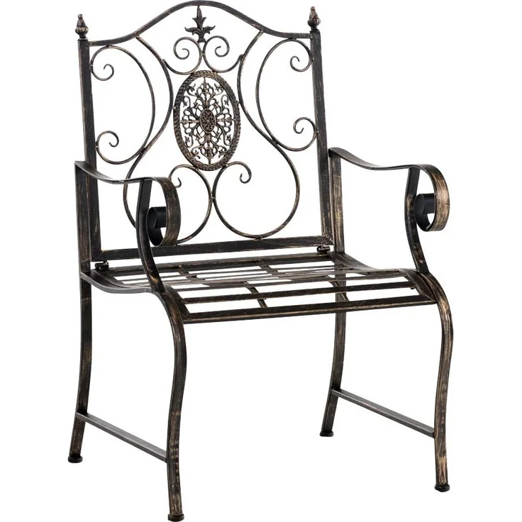 CLP Stuhl Punjab mit Armlehne,bronze – Bild 1