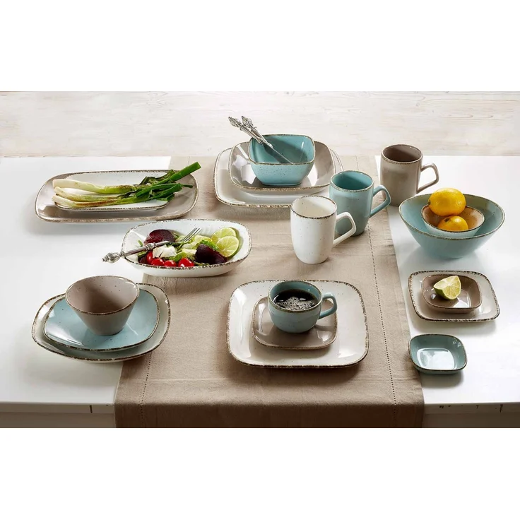 Ritzenhoff & Breker Casa Suppenteller 23,5 x 16 cm 4er Set beige – Bild 4