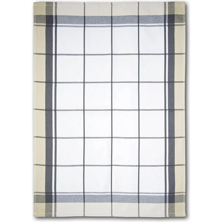 Dyckhoff Geschirrtuch KARO, Maße je Tuch ca. 50x70 cm, aus 100% Baumwolle, (Set, 3-tlg), mit drei verschiedenen Motiven – Bild 2