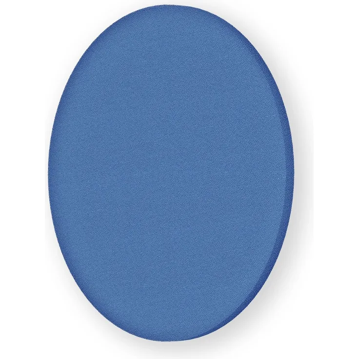 Rheinland Möbel FocusWall WAR10 – Runder Akustik-Wandabsorber Ø 100 cm in Stofffarbe Bluebell inkl. Montage-Set - Made in Germany - Klasse A, Stoffbezug, schwer entflammbar