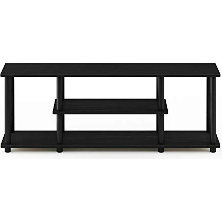 Furinno Entertainment/TV-Regal mit unterschiedlichen Ablageflächen, Walnuss, 29. 72x29. 72x41. 15 cm – Bild 4