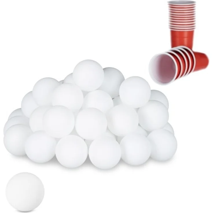 144x Beer Pong Bälle 10024449 – Bild 1