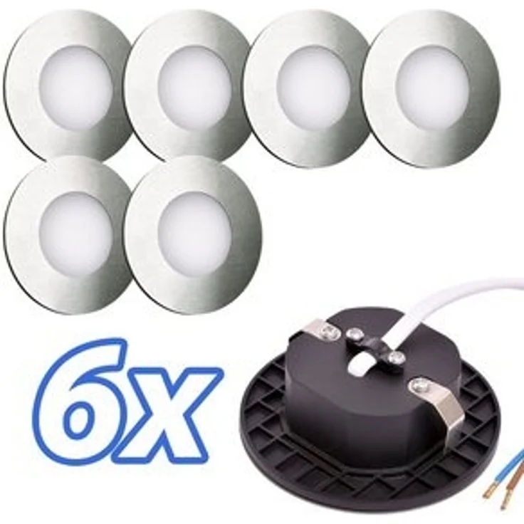 Maxkomfort LED Wandstrahler 6103, LED fest integriert, Warmweiß, 3000K, Treppenbeleuchtung – Bild 6