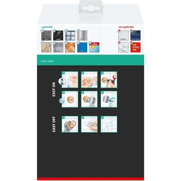 Tesa Duschablage Ecke Aluxx Aluminium verchromt Klebelösung – Bild 3