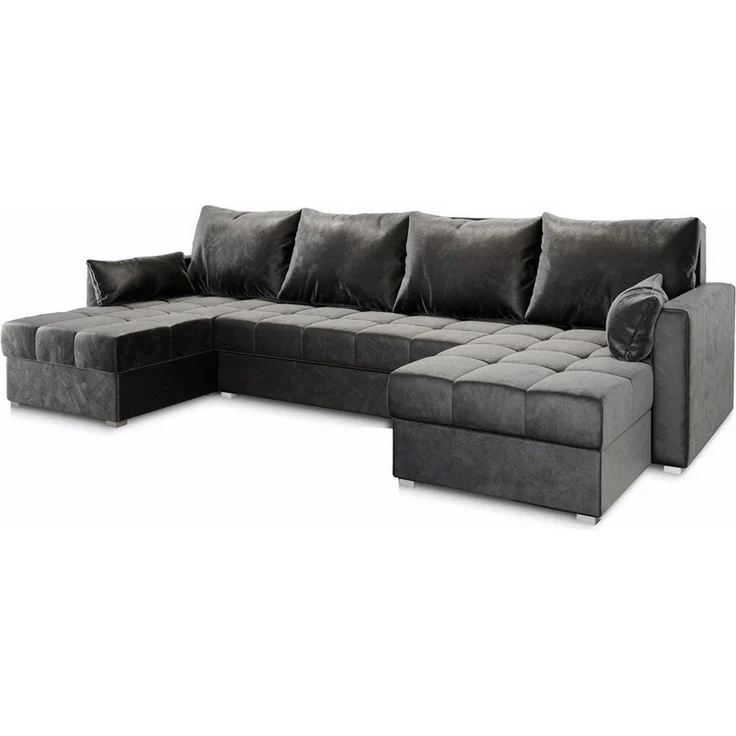 Masseno Ecksofa NAKO mit Schlaffunktion U-Form, Sofa mit Bettkasten – Bild 2