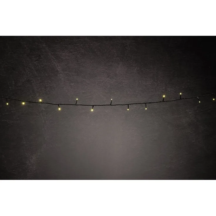 TrendLine LED-Lichterkette Classic Außen 2,8 m warmweiß mit Timer, Dimmer