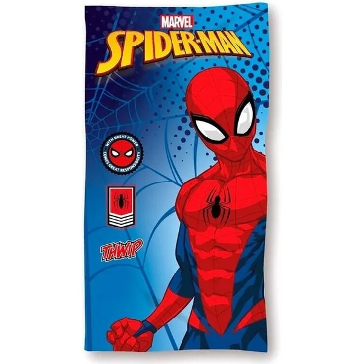 Spiderman Handtuch Badehandtuch Strandtuch 70x140 cm aus Mikrofaser