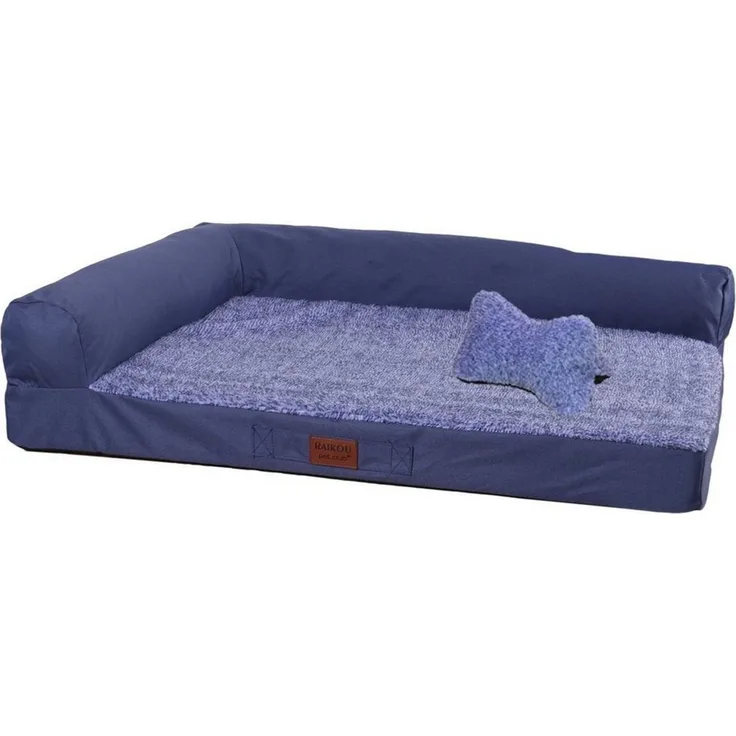 M-Diamant Tierbett Hundebett Waschbares orthopädisches Haustierbett Hunde Katzen, Plüsch, Rutschfest & atmungsaktiv