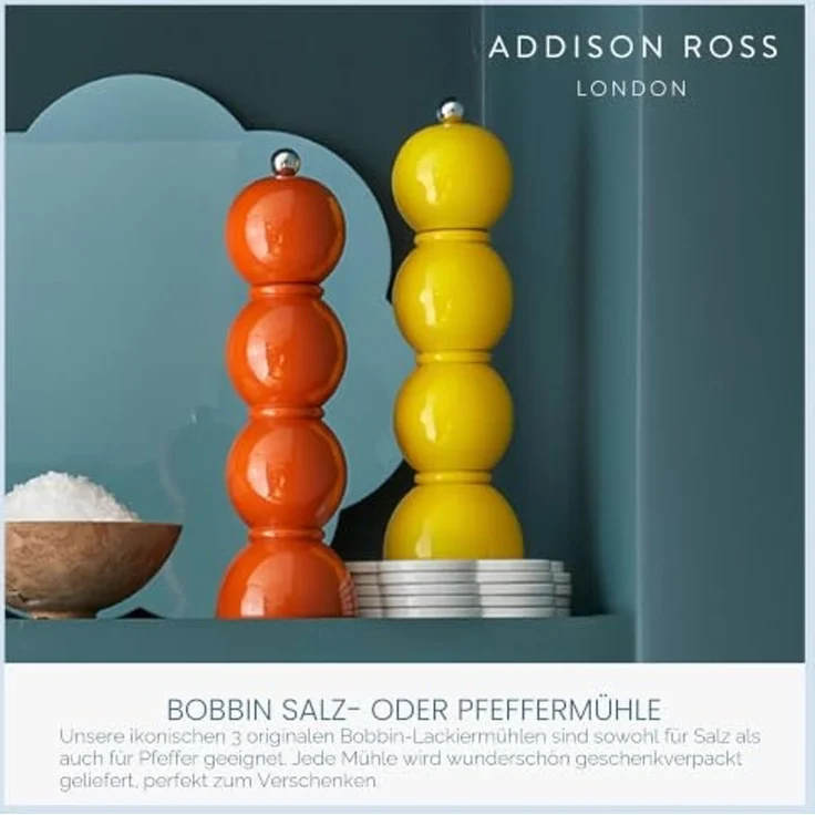 Addison Ross Yellow Salz- / Pfeffer-Mühle 24 cm – Bild 2