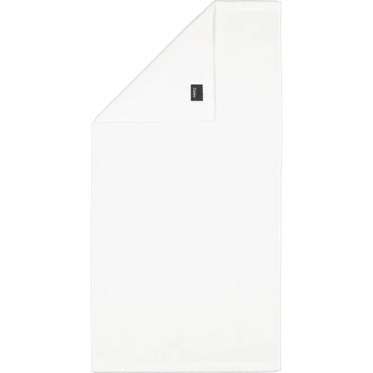 CAWÖ Gästetuch - Lifestyle, Walkfrottier, Baumwolle, einfarbig Weiß 30x50cm