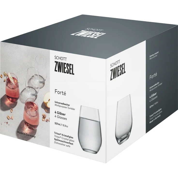 Schott Zwiesel FORTÉ Universalbecher 557 ml 4er Set – Bild 3