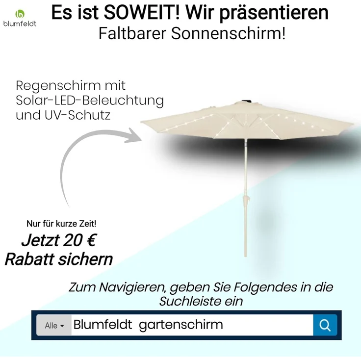 Flex-Shade XL Sonnenschirm 150x210 cm Polyester UV 50 dunkelgrau Dunkelgrau – Bild 4